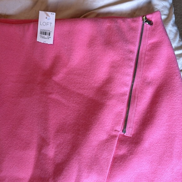 LOFT Pink pencil skirt size 12 NWT - Picture 3 of 6